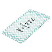 アクアシェブロン模様 マグネット (左側)