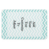 アクアシェブロン模様 マグネット (横)