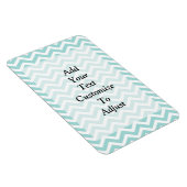 アクアシェブロン模様 マグネット (右側)