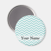 アクアシェブロン模様 マグネット (正面/裏面)