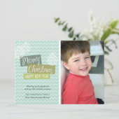 アクアシェブロン装飾用クリスマスカード シーズンカード (スタンド正面)