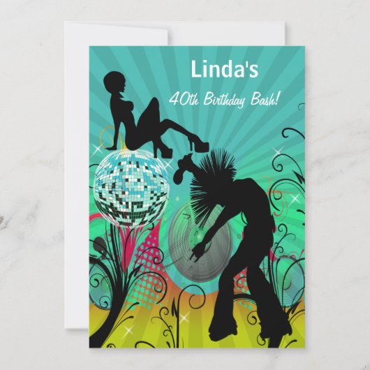 アクアシスコレトロパーティの招待状 招待状 (正面)