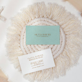 アクアシック |プレインレザーエレガントルック 名刺