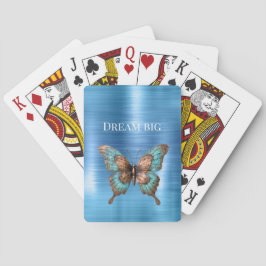 アクアシルバースネークプリント トランプ