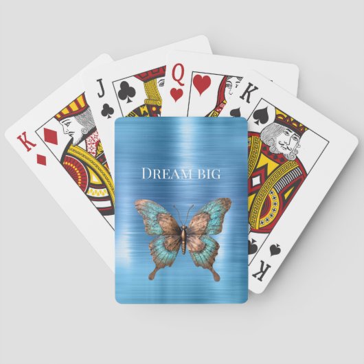 アクアシルバースネークプリント トランプ (裏面)