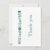 アクアシーガラスフラットノートカード ノートカード (正面)