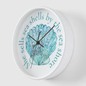 アクアシーシェル 壁時計 (傾斜)