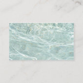 アクアシーホース結婚ノーティックのWebサイト挿入カード エンクロージャーカード (裏面)