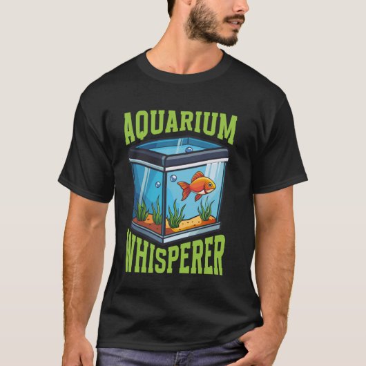 アクアスカピン水族館ウィスパー Tシャツ (正面)