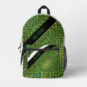 アクアスケール プリントバックパック (正面)