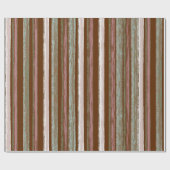 アクアスタイリッシュブルーパープルビーチハットストライプパターン ラッピングペーパー (フラット)