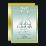 アクアスタイリッシュボウ&スパークリーグリッター40th Birthday 招待状<br><div class="desc">スパーッエレガントクなバースデーパーティ招待状は、年齢に適しており、上品なロマンチックなアクアマリン弓と輝く輝くかわいらしグリッターを持つ。すべての文字は、要件を満たすように完全にカスタマイズ可能。あなたもしの製品に救済はカスタマイズ、私の店を通して私を幸せにし、私はあなたのために喜んで一致する製品を望む必要があります。</div>