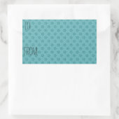 アクアスターズギフトラベル 長方形シール (バッグ)