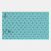 アクアスターズギフトラベル 長方形シール (正面)