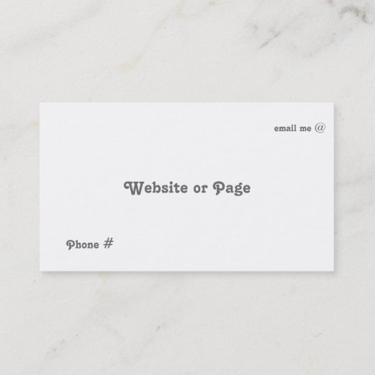 アクアストライプズ&オーバルビジネスカード 名刺 (裏面)