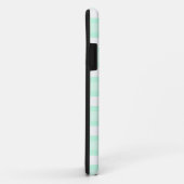 アクアストライプ'モノグラム' iPhoneケース Case-Mate iPhoneケース (裏面/右)