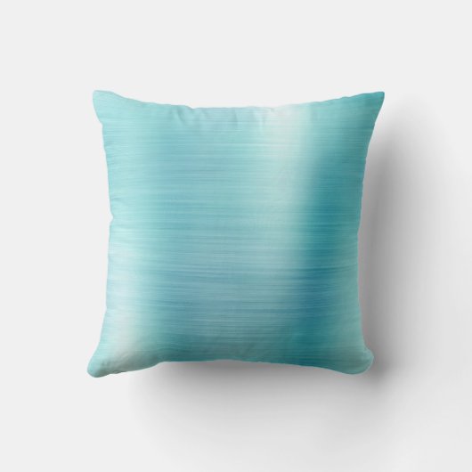 アクアストライプ感動的金ゴールド引用文 クッション (裏面)