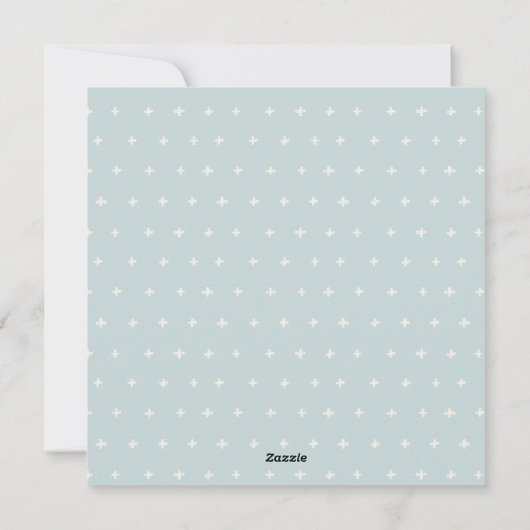 アクアスノーの水彩松のクリスマスツリーギフト シーズンカード (裏面)