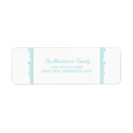 アクアスノーフレーク ラベル