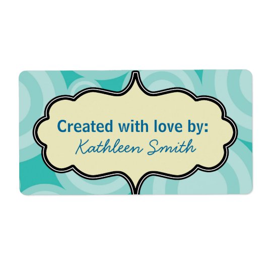 アクアスワリーズレシピ/グッズのラベル ラベル (正面)