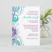 アクアスワール&スターズバルミツワー招待状 招待状 (スタンド正面)