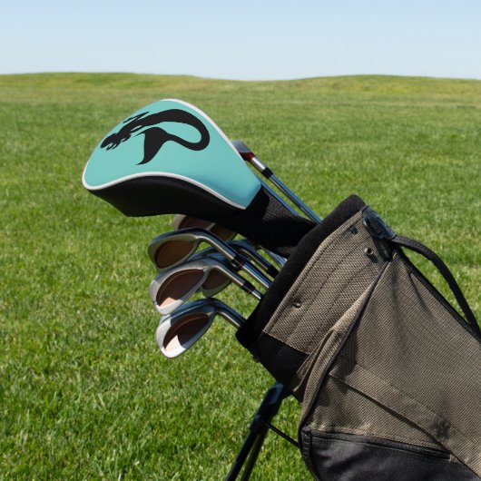 アクアセーラー船の人魚シルエット海  ゴルフヘッドカバー (インサイチュ)