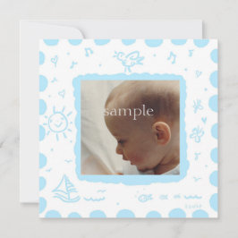 アクアソングバード誕生のお知らせ 案内状