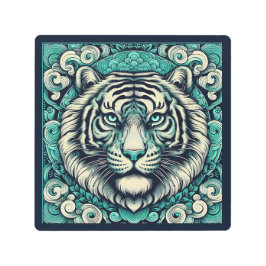 アクアタイガー メタルプリント