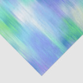 アクアターコイズパープルモダン抽象芸術 薄葉紙 (詳細)