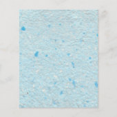 アクアターコイズ斑入りテクスチャースクラップブック紙 (正面)