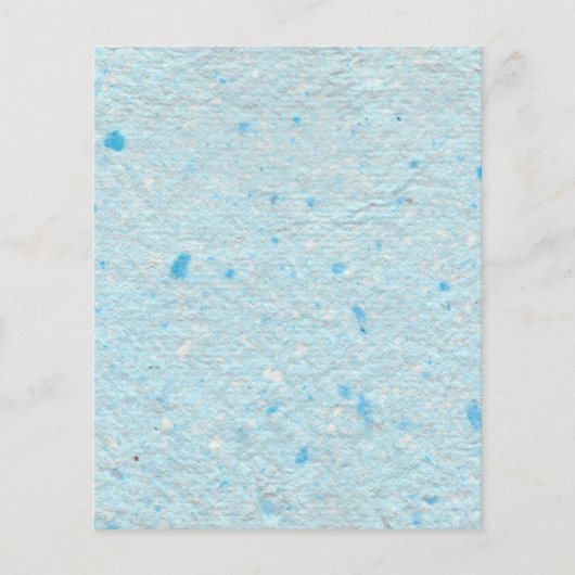 アクアターコイズ斑入りテクスチャースクラップブック紙 (正面)