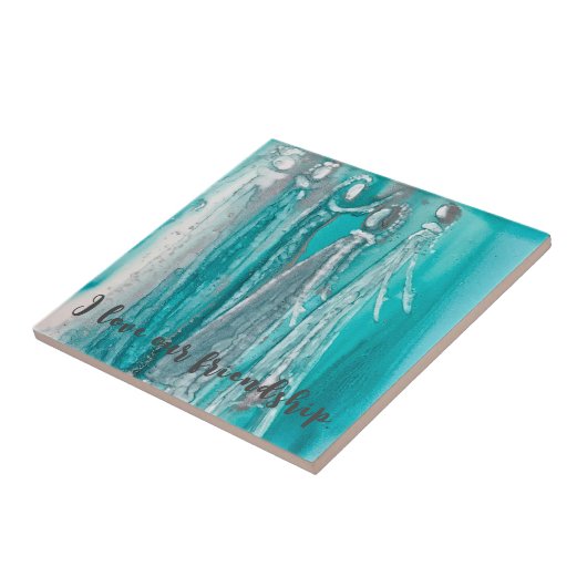 アクアターコイズ タイル (側面)