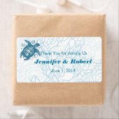 アクアタートルラブ結婚ズのウォーターボトルラベル ラベル (インサイチュ)