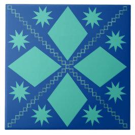 アクアダイヤモンドおもしろい |背景（青） | タイル