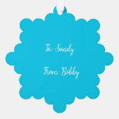 アクアダンサー オーナメントカード (裏面)