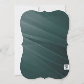 アクアチュレブライダルシャワー 招待状 (裏面)