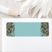 アクアチョコレートフローラダマスク ラベル (インサイチュ)