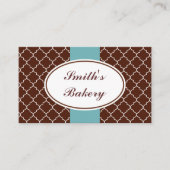 アクアチョコレート名刺 名刺 (正面)