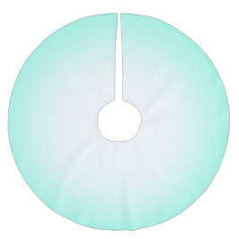 アクアツリーグラデーションスカートの色 ブラッシュドポリエステルツリースカート