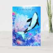 アクアティカカード 招待状 (正面)