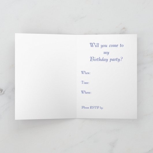 アクアティカカード 招待状 (内部)