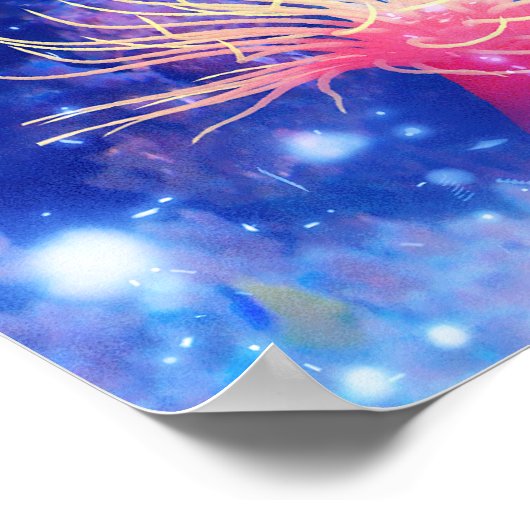 アクアティカプリント ポスター (角)