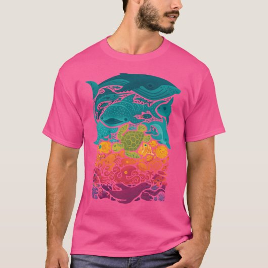 アクアティックスペクトラム Tシャツ (正面)