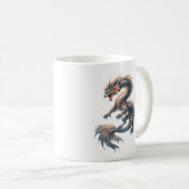 アクアティックドラゴン コーヒーマグカップ (正面右)