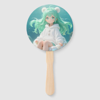 アクアティックミント: かわいい海底の少女と輝き ハンドファン