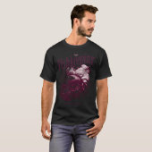 アクアティックレインボーの輪郭 Tシャツ (正面フル)
