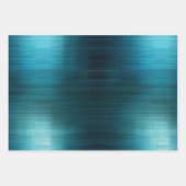 アクアティール（緑がかった色）ターコイズグラム ラッピングペーパーシート (正面2)
