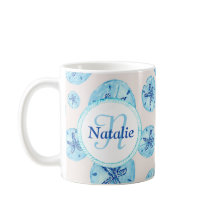 アクアティール（緑がかった色）ブルー砂ドル水カラー名前をカスタムする