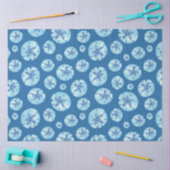 アクアティール（緑がかった色）ブルー砂ドル水色 薄葉紙 (クラフト)