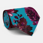 アクアティール（緑がかった色）メルロジュエルトー結婚ン2s ネクタイ (ロール)